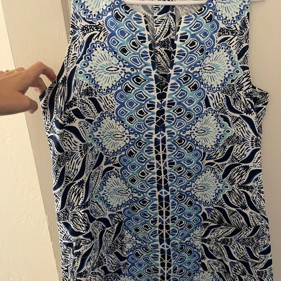 Lilly Pulitzer Kelby Stretch Shift Dress size 8 - Picture 6 of 16